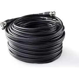 Nedis CCTVCA10BK200 - Videokabel BNC/DC, RG59 20 m