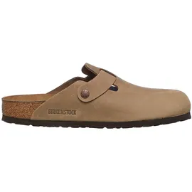 Birkenstock Boston Nubukleder geölt schmal tabacco brown 39