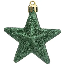 Atmosphera - 6er Set Weihnachtssterne aus Kunststoff
