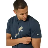 super.natural Duck Dive Tee Kurzarm-T-Shirt Blau L