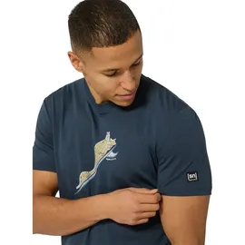 super.natural Duck Dive Tee Kurzarm-T-Shirt Blau L