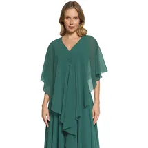 Vera Mont Damen mit Volant Dark Emerald,S | S