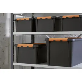 orthex PROFI-Box 40 x 30 x 19 cm 14-tlg. schwarz