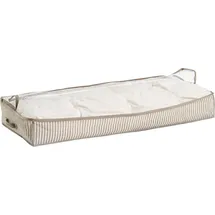 Zeller Aufbewahrungstasche Stripes 46 x 15 x 104 cm 2-tlg. Beige