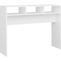 vidaXL Konsolentisch 105x30x80 cm weiß
