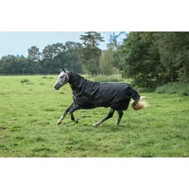 Bucas Irish Turnout Light Regendecke 50g 125 cm Schwarz/Gold
