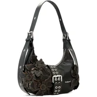 DESIGUAL Curio Margo Schultertasche Polyurethan Brown/Black