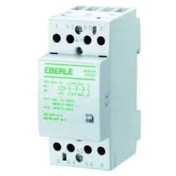 Eberle 049095140000 Installationsschütz brummfrei, AC 230V, 4Schliesser, 20 A, M:52, 5x63x58mm ISCH 20-4 S