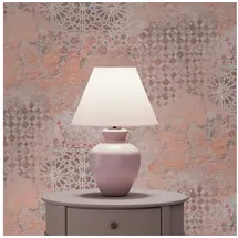 tadessi - Tapete Fliesen Azzura M1-no.605 Vliestapete Orange Beige Ausgefallene Tapete Wohnzimmer Schlafzimmer Küche