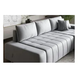 masseno Ecksofa mit Schlaffunktion ALESE ¦ schwarz ¦ Maße (cm): B: 265 H: 85