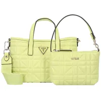 GUESS Latona Handtasche 21 cm chartreuse