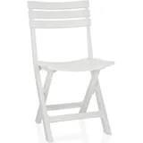 hjh living TRAVANO Gartenstuhl 42 x 91 x 80 cm weiß