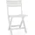 hjh living TRAVANO Gartenstuhl 42 x 91 x 80 cm weiß