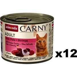 Animonda Carny Adult Rind, Pute und Shrimps