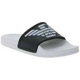 Giorgio Armani Flip-Flops Schwarz/Weiß 44