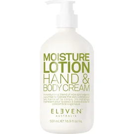Eleven Australia Moisture Lotion Hand & Body Cream 500 ml