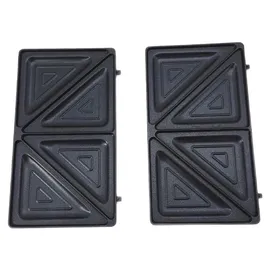 Tefal UltraCompact 3-in-1 Sandwich-Waffel-Panini Kombigerät, Antihaftbeschichtung, wärmeisolierter Griff, Edelstahl/Schwarz, SW383D10