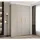 abiks möbel Drehtürenschrank COMO 170 x 245,5 x 50 cm Gold