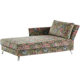 Nehl Liege Easy Velours 220 x 80 x 116 cm Mehrfarbig mit Kopfteil