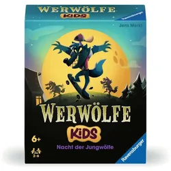 Ravensburger Spiel - Werwölfe - Nacht der Jungwölfe, erstes Werwölfe-Spiel für Kinder ab 6 Jahren für 2 bis 6 Spieler