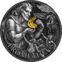 Götter und Helden: 3-Unzen-Silber-Gedenkmünze "Prometheus"