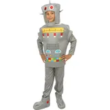 P' CLOWN - 23853 - Roboterkostüm - Kinder - 7/9 Jahre