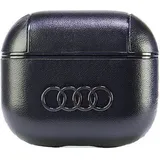 Audi Lederhülle großem Logo Airpods 3 – Schwarz