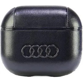 Audi Lederhülle großem Logo Airpods 3 – Schwarz