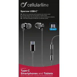 Cellular Line Sparrow  USB - C schwarz