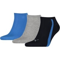 Puma Lifestyle 3er Pack blau/grau/blau 35-38