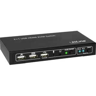 InLine KVM Switch - KVM-/Audio-/USB-Switch