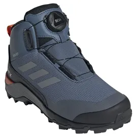 Adidas Terrex Winter Mid BOA Rain.Rdy Kids Wonder Steel / Grey Three / Semi Impact Orange 28