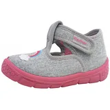 Fischer Markenschuh Hausschuh Grau 25