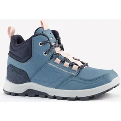 Wanderschuhe Kinder Grösse 35–38 halbhoch - NH500 blau 38