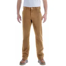 CARHARTT Duck Dungaree Textilhose Braun