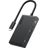 Anker USB-C Hub, (5-in-1, Black / (Schwarz)