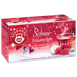 Teekanne Schneeträumchen Teebeutel 18 x 2 g