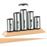 Esmeyer PIPES Besteckhalter Edelstahl 30 x 16,5 x 10 cm