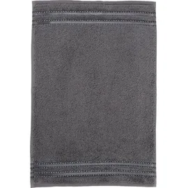 VOSSEN Cult de Luxe Gästehandtuch 30 x 50 cm graphit