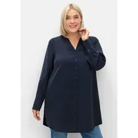 Sheego Longbluse in marine | Gr.: 48