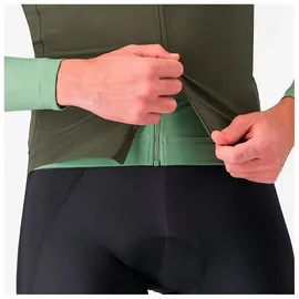 Castelli Espresso herren Bikeweste-Oliv-Dunkelgrün-M
