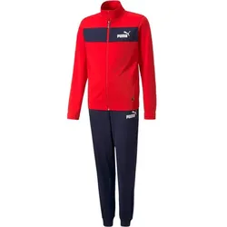 PUMA Kinder Sportanzug Poly Suit cl B, High Risk Red, 164
