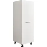 laundreezy Mehrzweckschrank Hochschrank 50 x 162 x 67,5 cm Weiß Holz/Kunststoff/Metall/Spanplatte