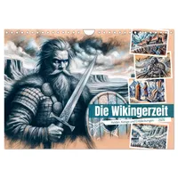 Calvendo Die Wikingerzeit - Helden, Könige und Entdeckungen (Wandkalender
