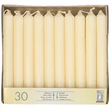 Starpak Papstar Tafelkerzen Ø 2,1 cm 19,6 cm creme