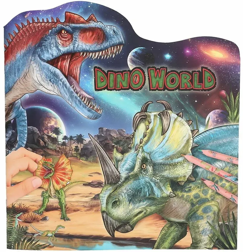 Dino World Malbuch figürlich