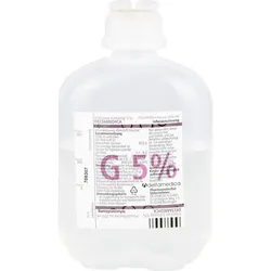 Glucose 5% Alleman Plastikflasche