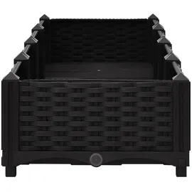 vidaXL Hochbeet 160x40x23 cm Polypropylen