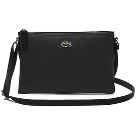 Lacoste Damen Umhängetasche - Crossover Bag, Handtasche, 17,5x27cm (HxB) Schwarz
