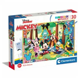 CLEMENTONI Clementoni® Puzzle Disney Mickey-Puzzle 30 Stück, Puzzleteile